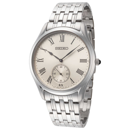 Front view of Seiko Essentials Men's Quartz Watch SRK047