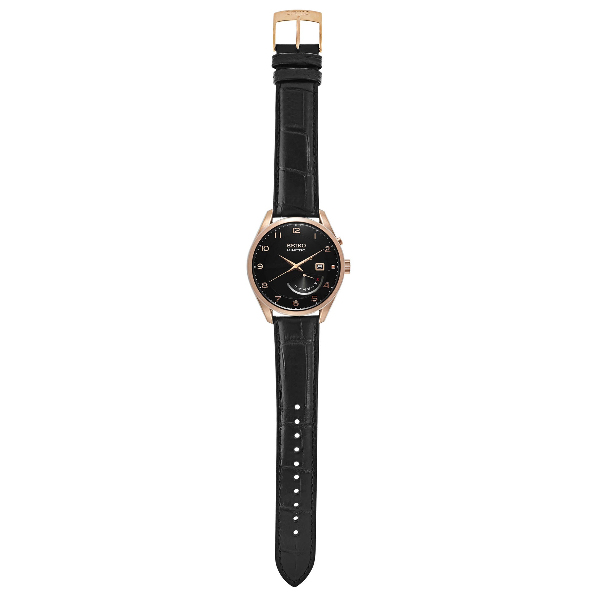 Seiko Core Men's Kinetic Powered/Autoquartz Watch SRN054 - Image #8