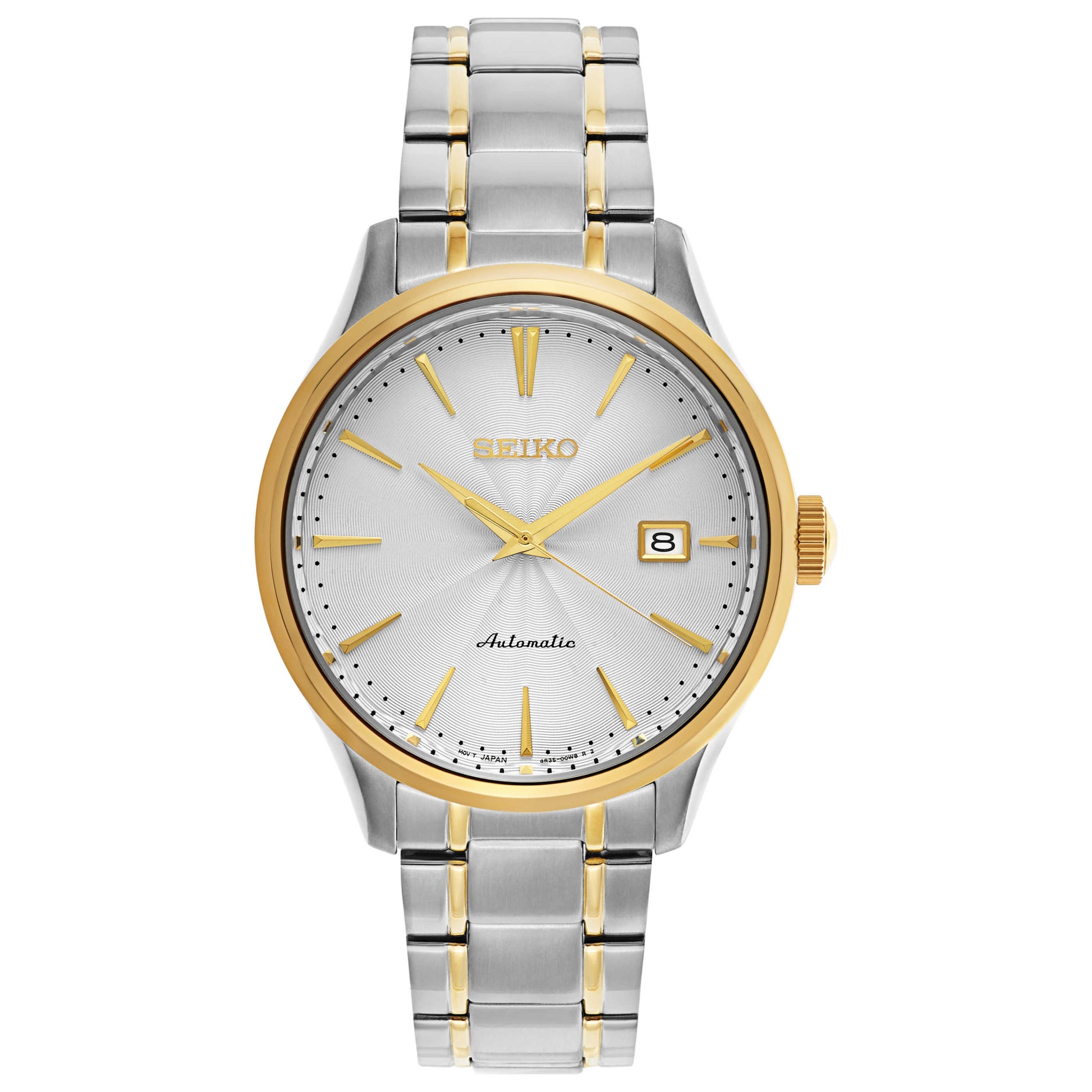 Front view of Seiko Core Men's Automatic Watch SRP704