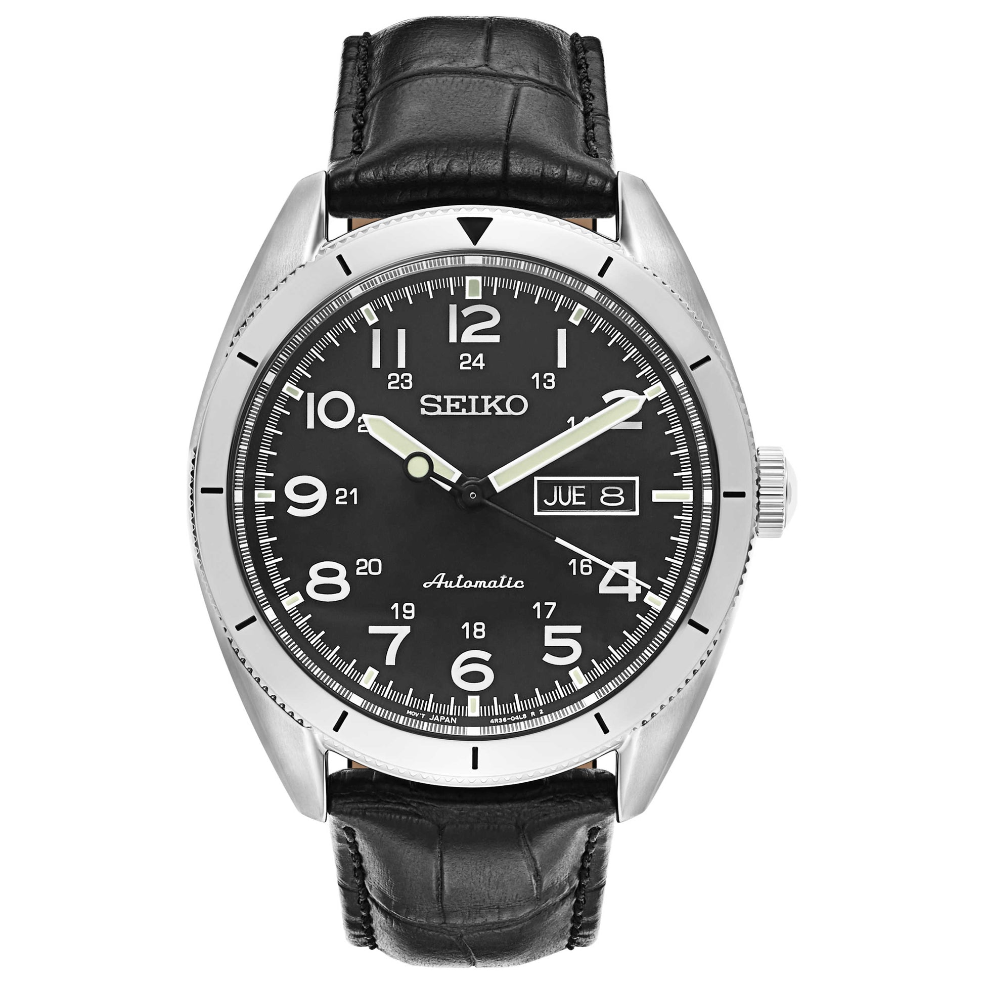 Front view of Seiko Men's Automatic Watch SRP715