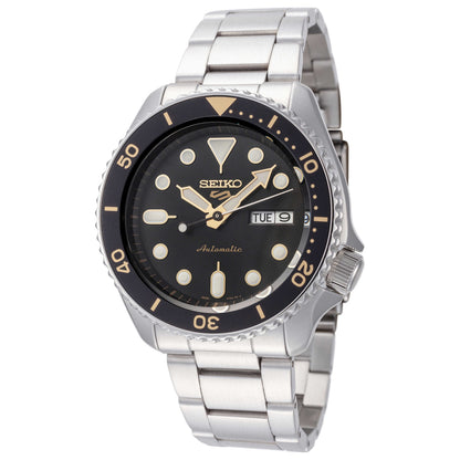Front view of Seiko Series 5 Men's Automatic Watch SRPD57K1