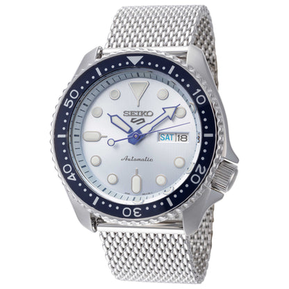 Front view of Seiko Series 5 Men's Automatic Watch SRPE77