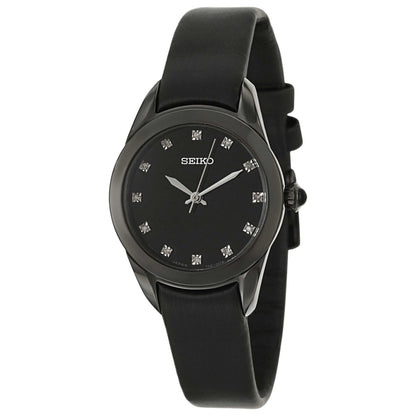 Front view of Seiko Strap Women's Japanese Quartz (Battery-Powered) Watch SRZ389P1