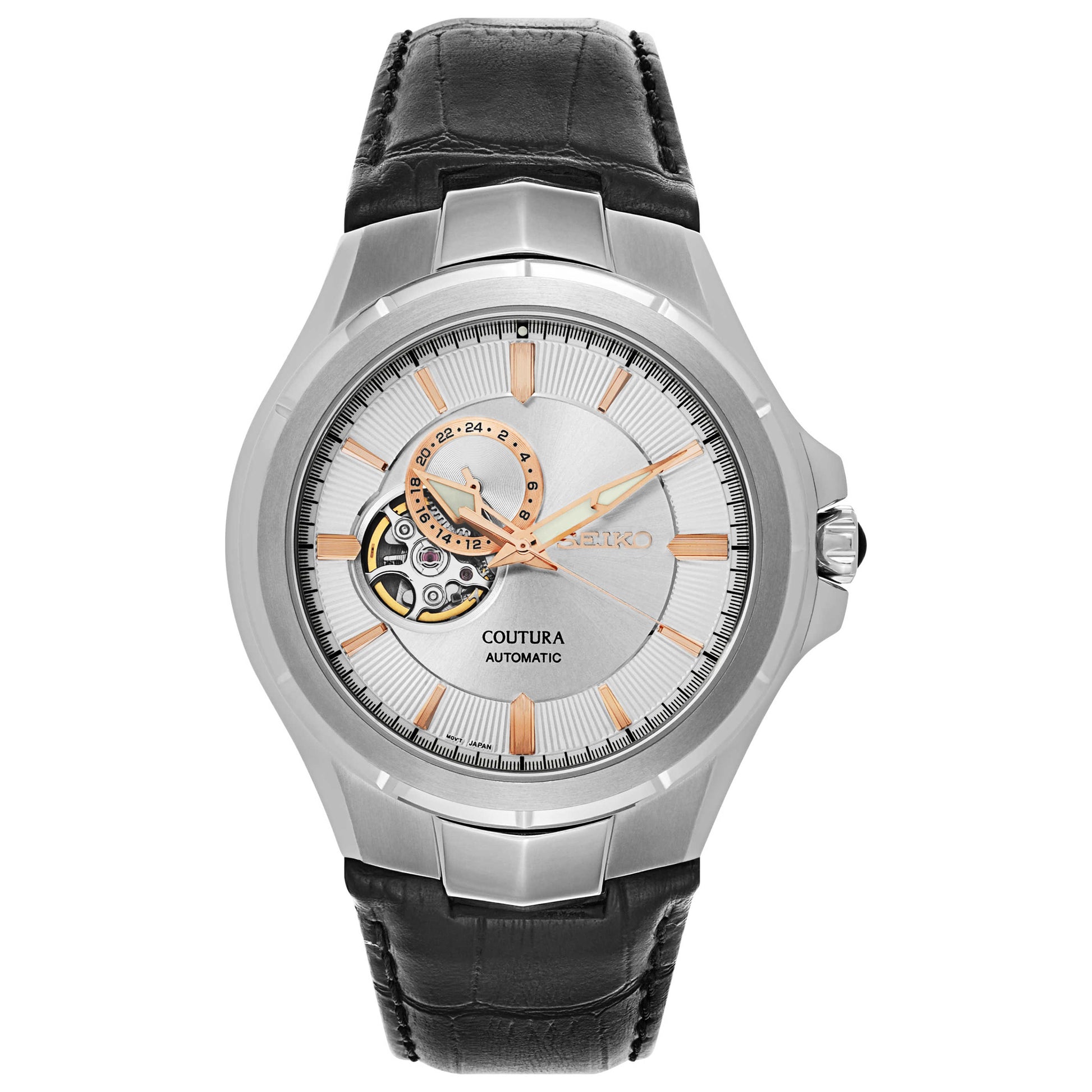 Front view of Seiko Coutura Men's Automatic Watch SSA313