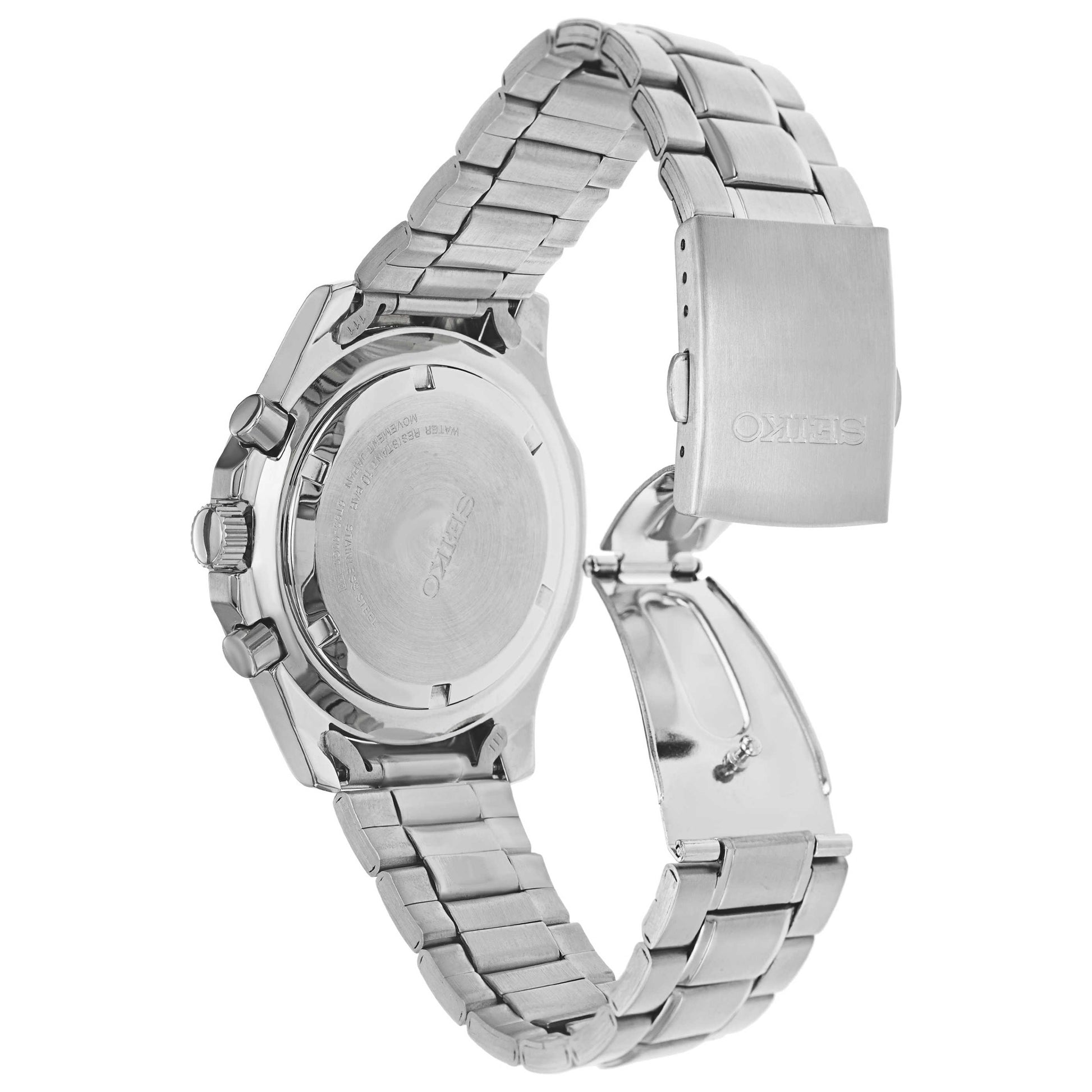 Seiko Chronograph Men's Japanese Quartz (Battery-Powered) Watch SSB101P1 - Image #2