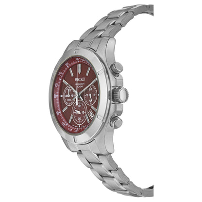 Seiko Chronograph Men's Japanese Quartz (Battery-Powered) Watch SSB101P1 - Image #4