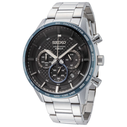 Front view of Seiko Neo Sports Men's Quartz Watch SSB357P1