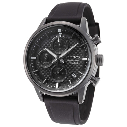 Front view of Seiko Essentials Men's Quartz Watch SSB393