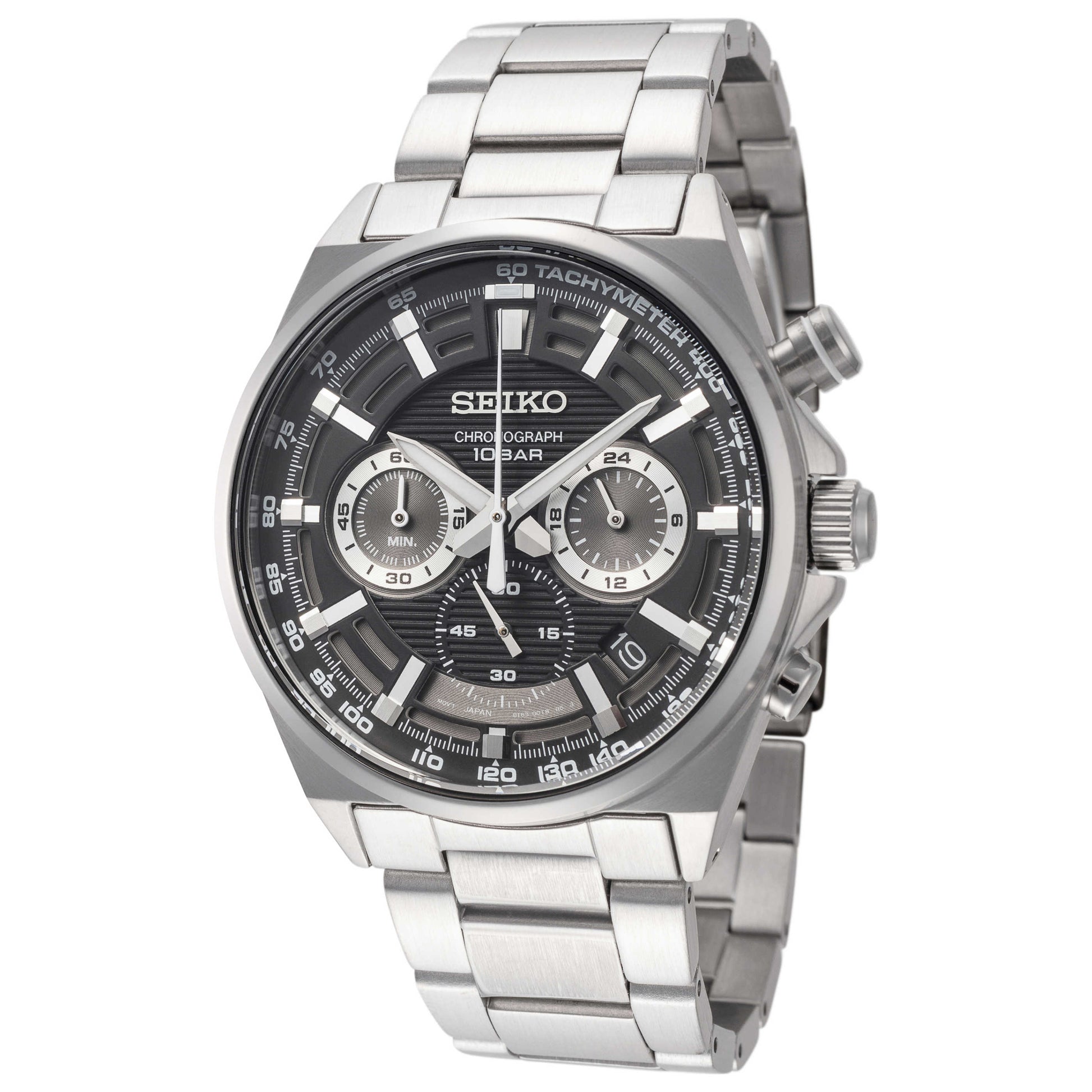 Front view of Seiko Core Men's Quartz Watch SSB397P1