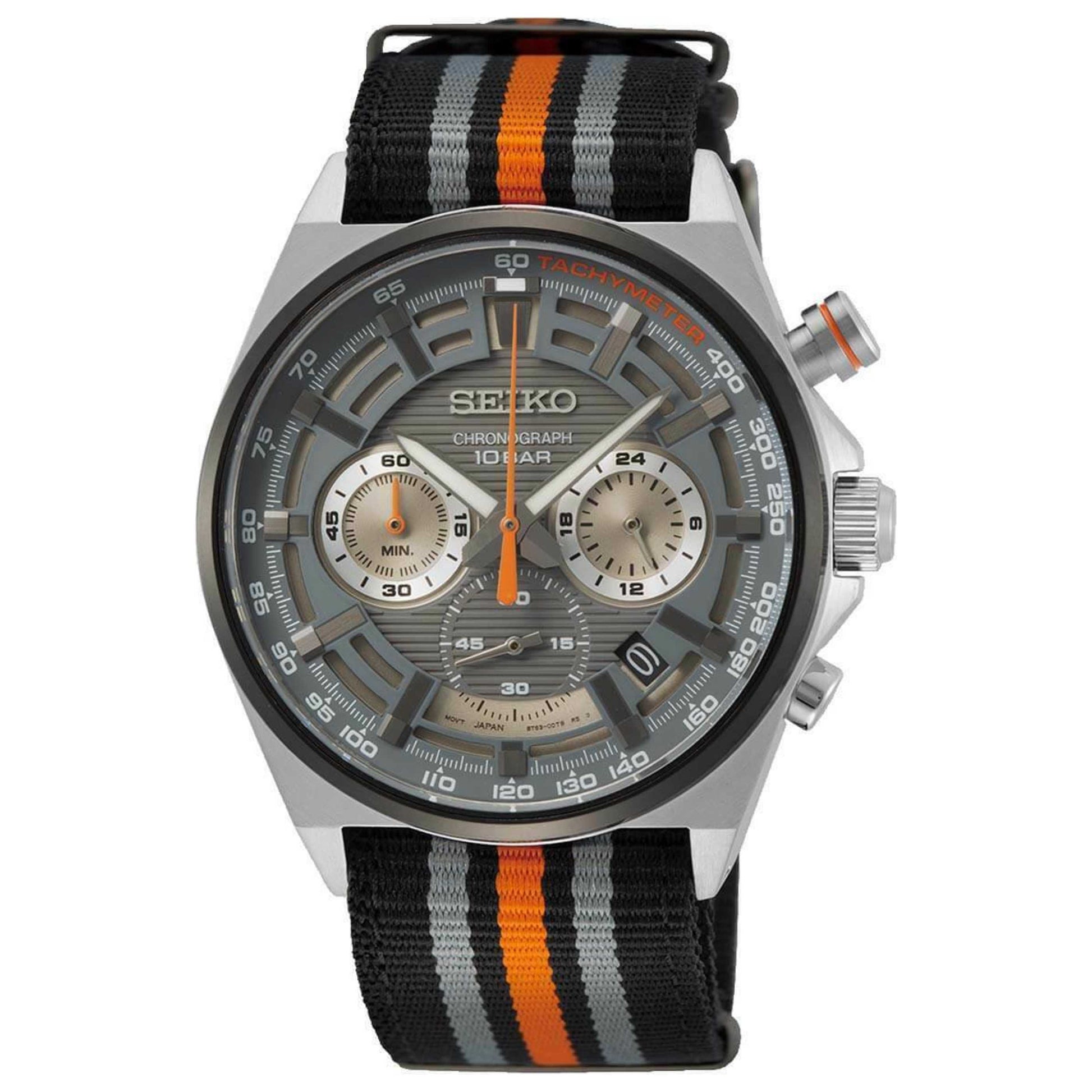 Front view of Seiko Core Men's Quartz Watch SSB403P1
