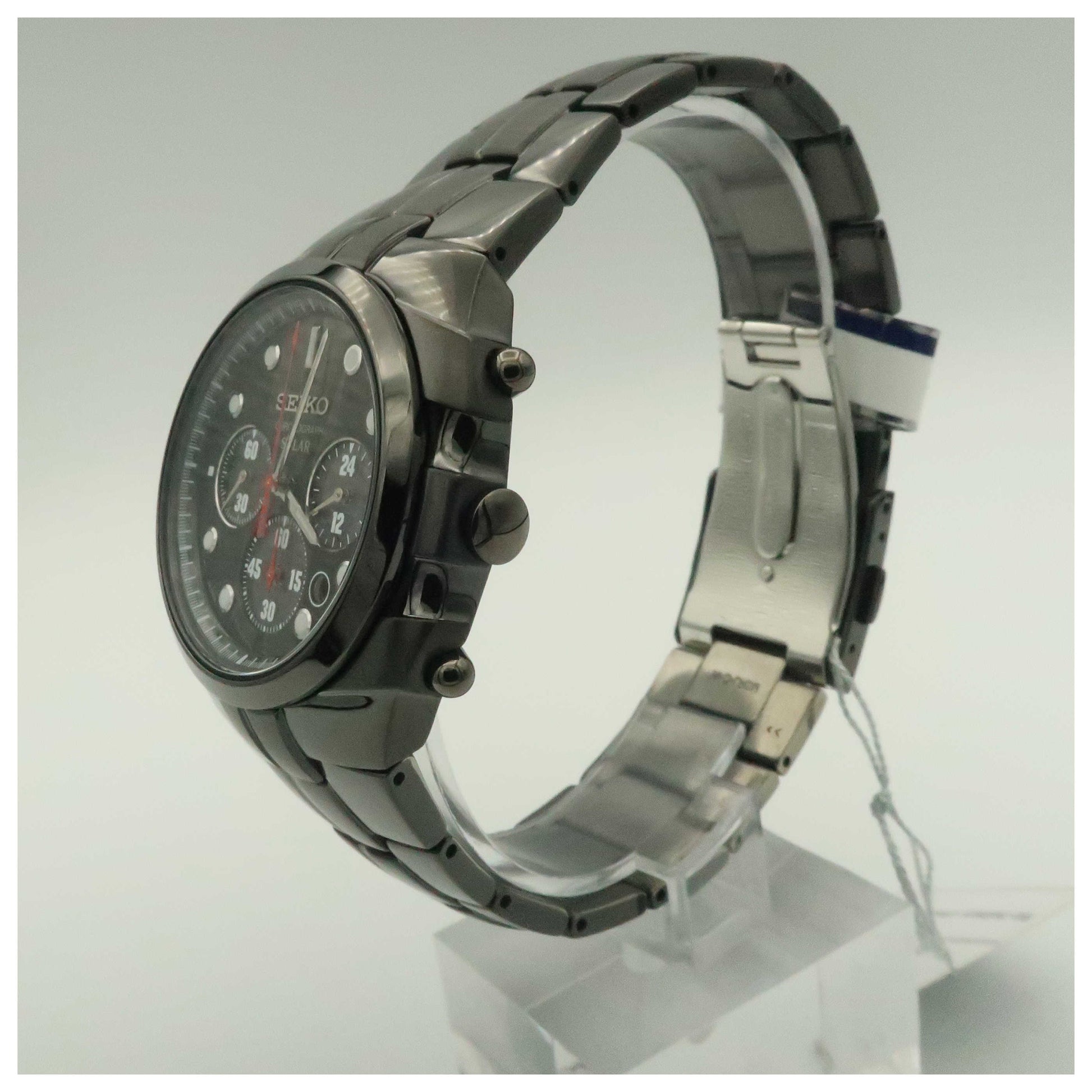 Seiko Core Men's Solar Powered Quartz Watch SSC201-SD - Image #4