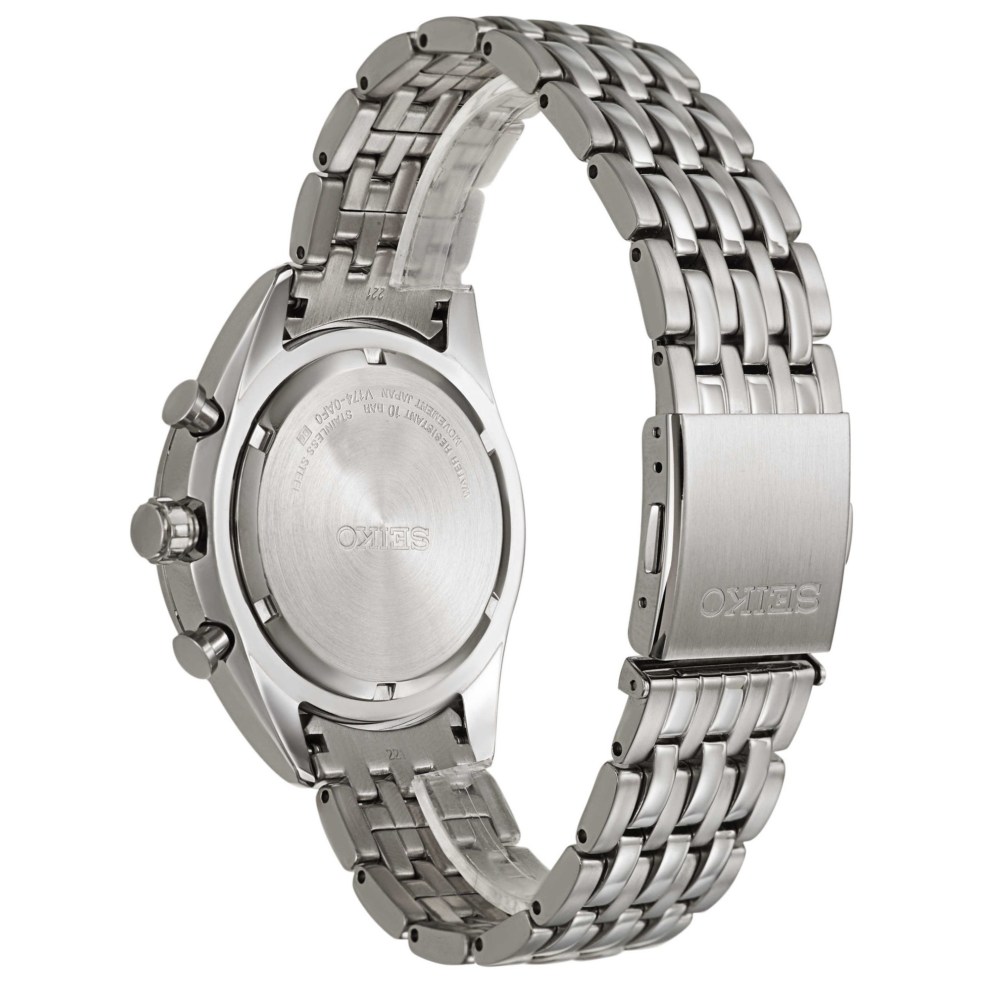 Seiko Core Men's Solar Powered Quartz Watch SSC207 - Image #2