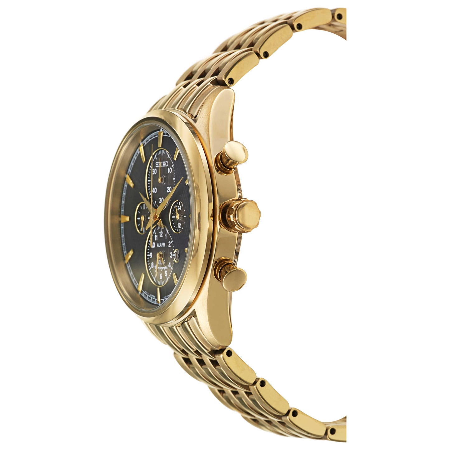 Seiko Core Men's Solar Powered Quartz Watch SSC210 - Image #4
