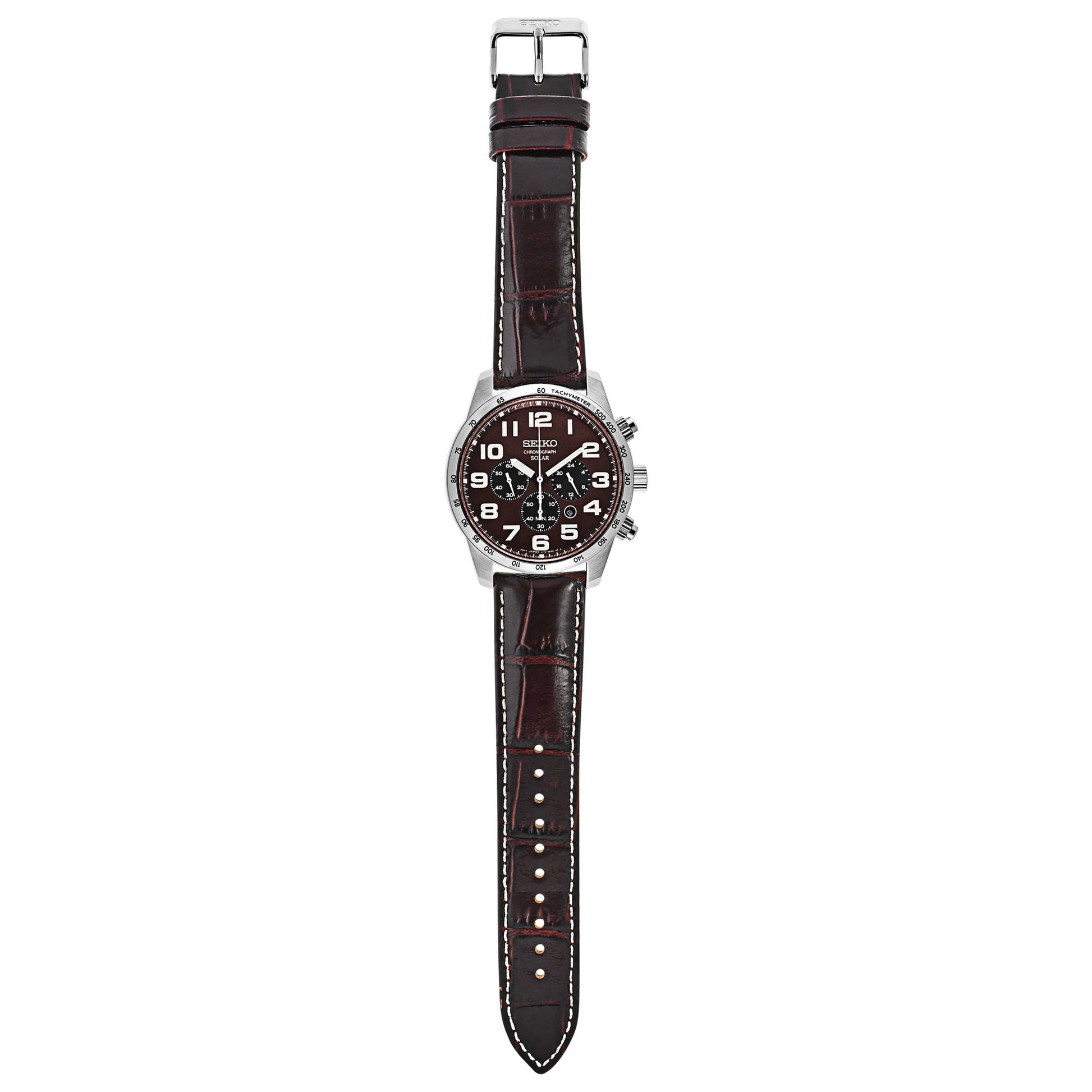 Seiko Core Men's Solar Powered Quartz Watch SSC227 - Image #8