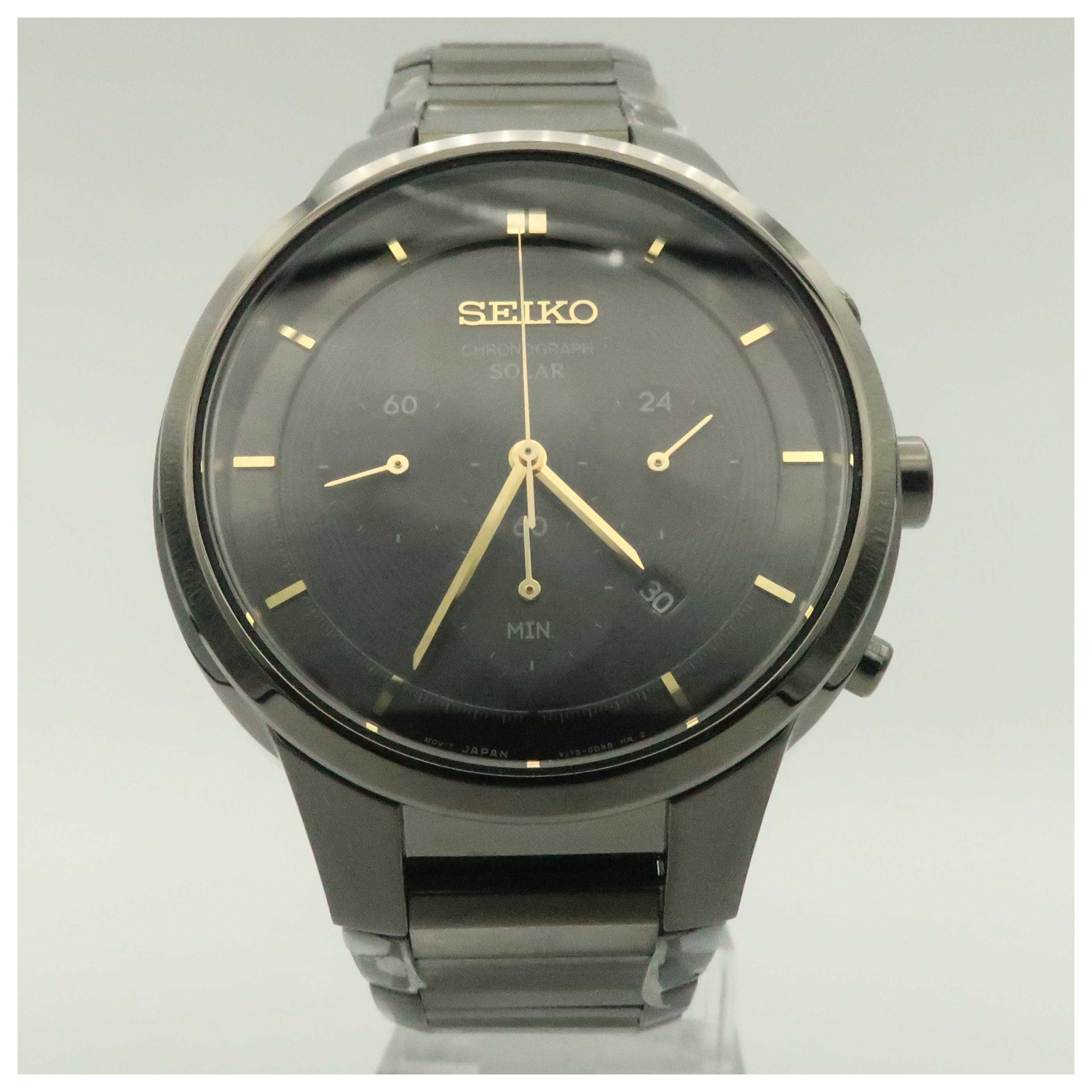 Seiko Men's Quartz Solar Watch SSC441-PO – Ashford.com