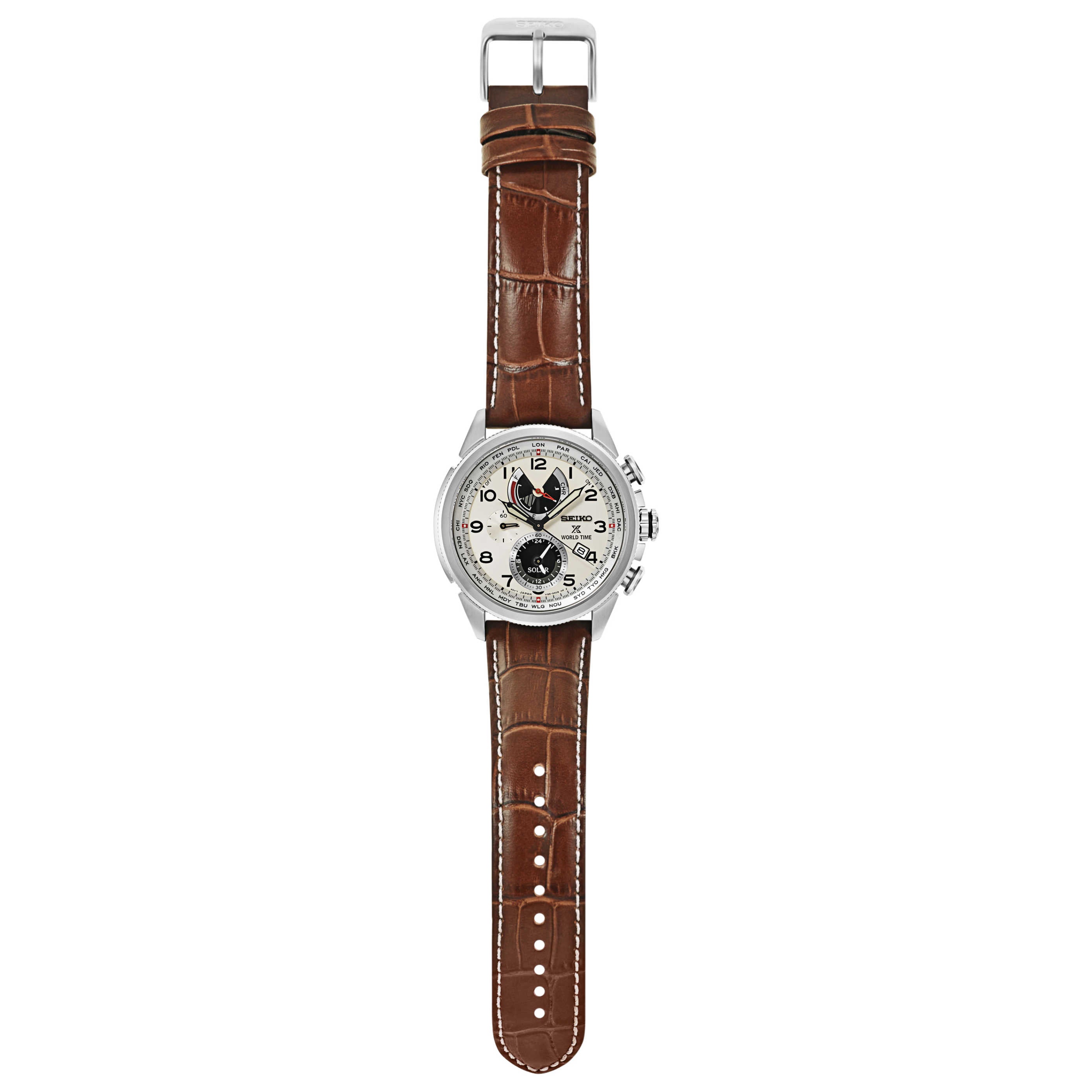 Seiko Men's Quartz Solar Watch SSC509 – Ashford.com