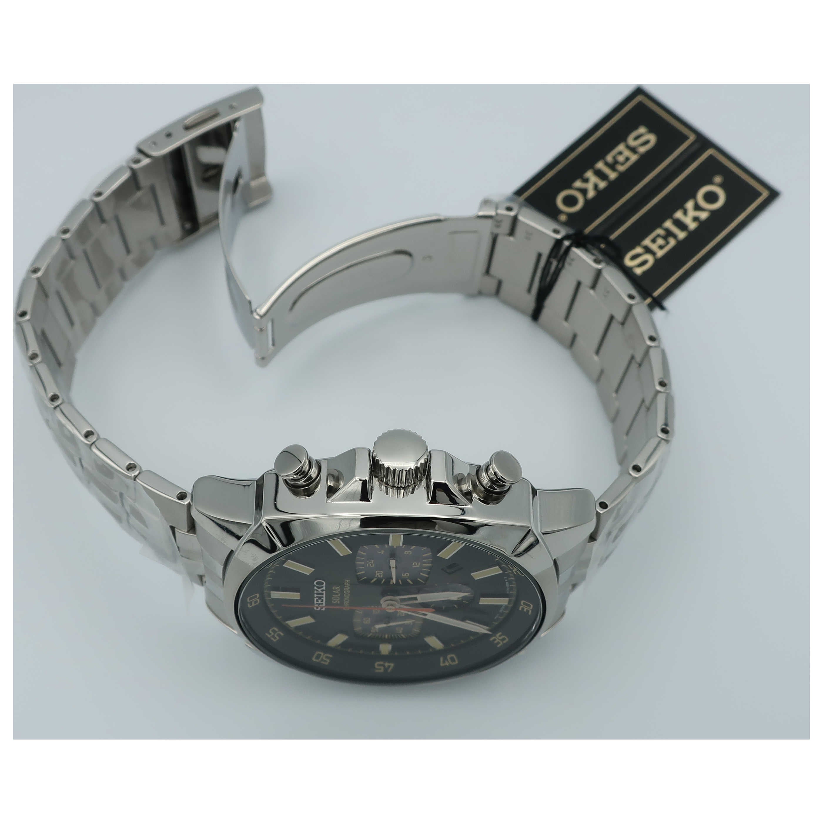 Seiko Men's Quartz Solar Watch SSC511-SD – Ashford.com