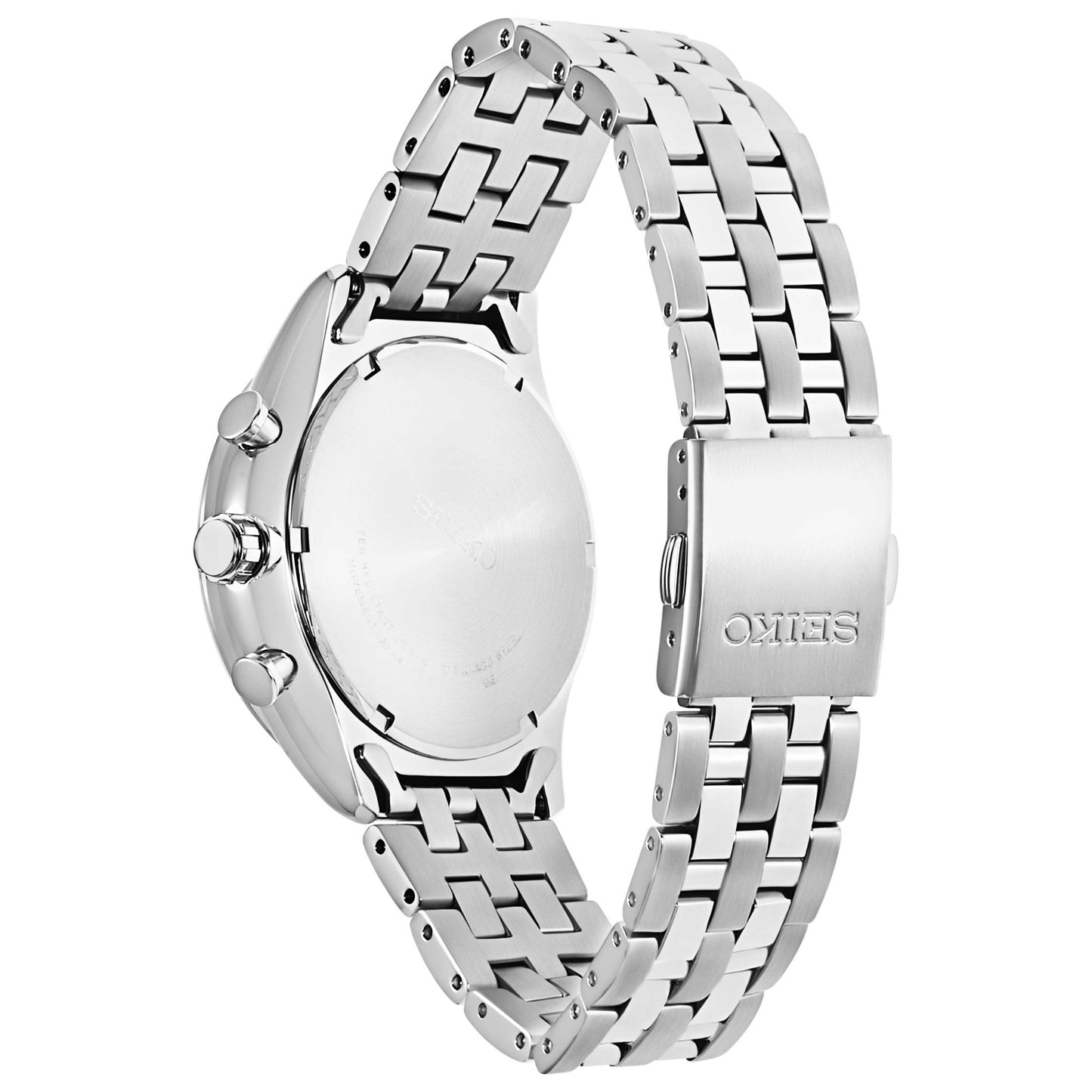 Seiko Chronograph Men's Solar Powered Quartz Watch SSC563 - Image #2