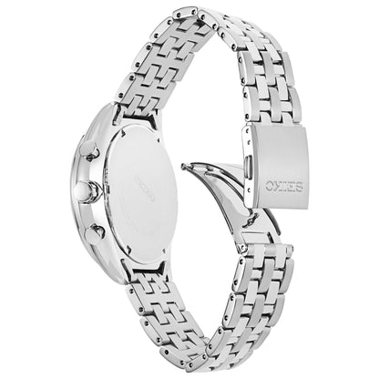 Seiko Chronograph Men's Solar Powered Quartz Watch SSC563 - Image #7