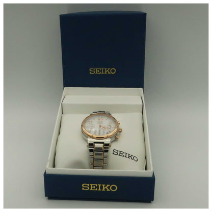 Seiko Core Women's Solar Powered Quartz Watch SSC862-PO - Image #6