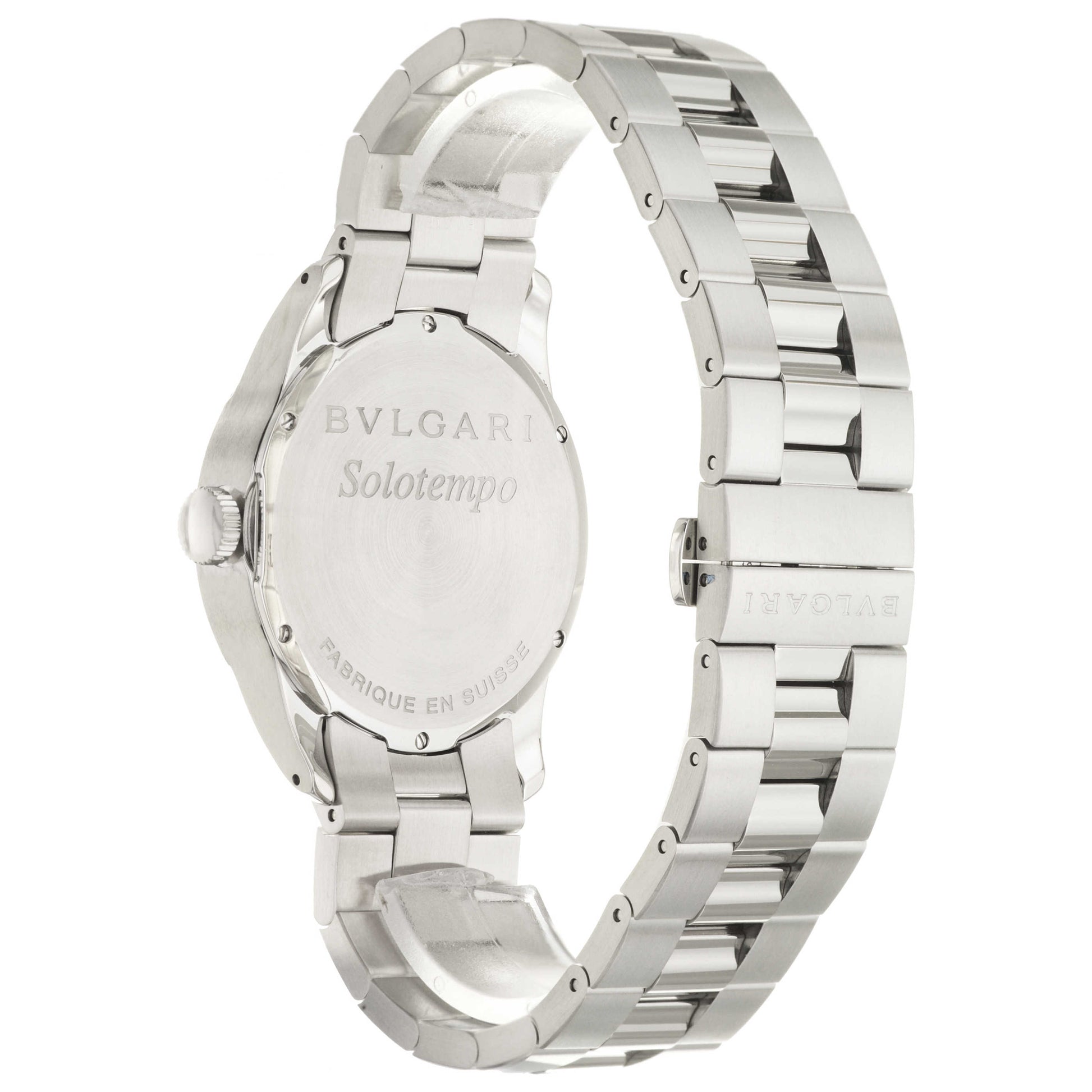 Bulgari Solotempo Men's Swiss Quartz (Battery-Powered) Watch ST37SS - Image #2