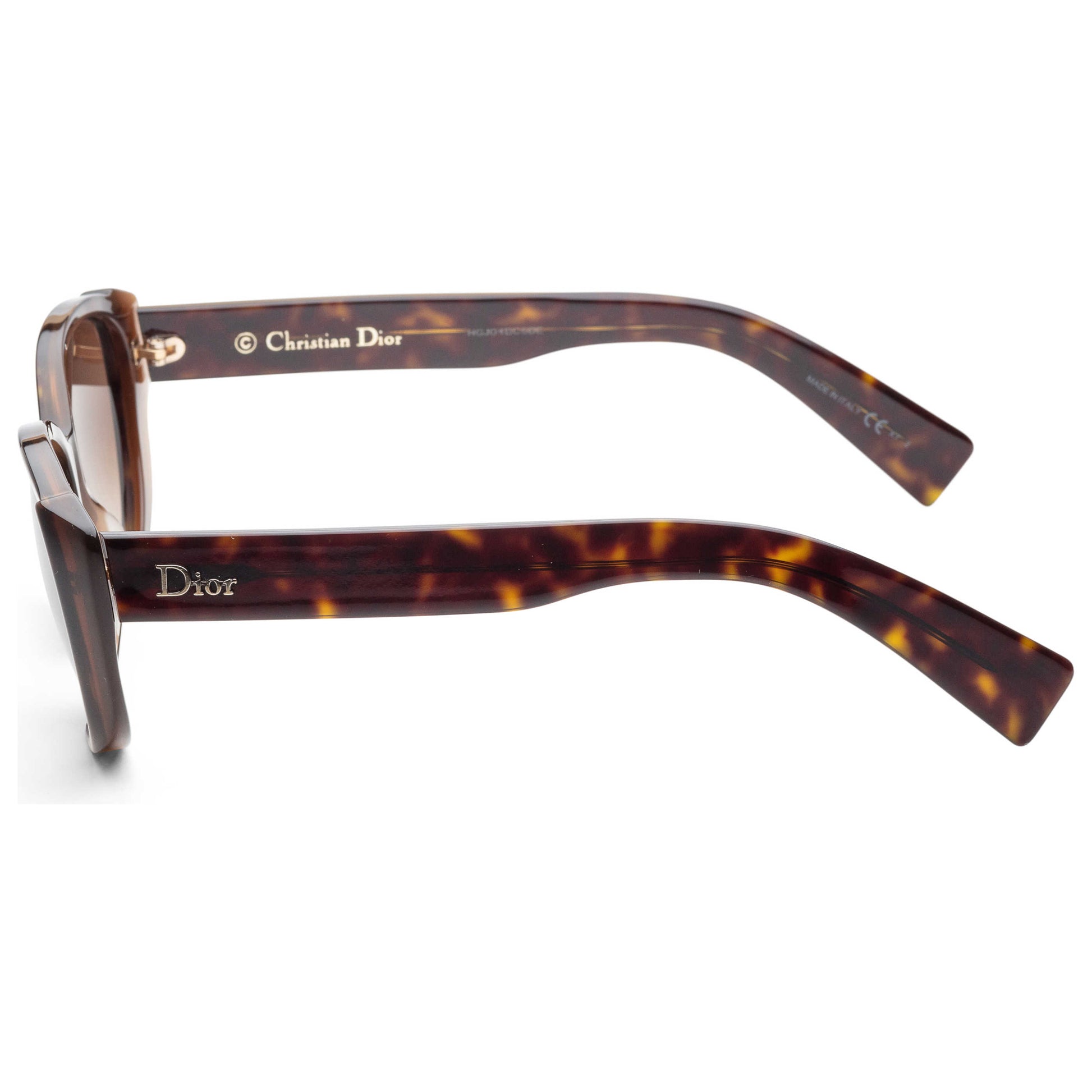 Left view of Christian Dior Stellaire Women's Sunglasses STELL7FS-DDB-U1