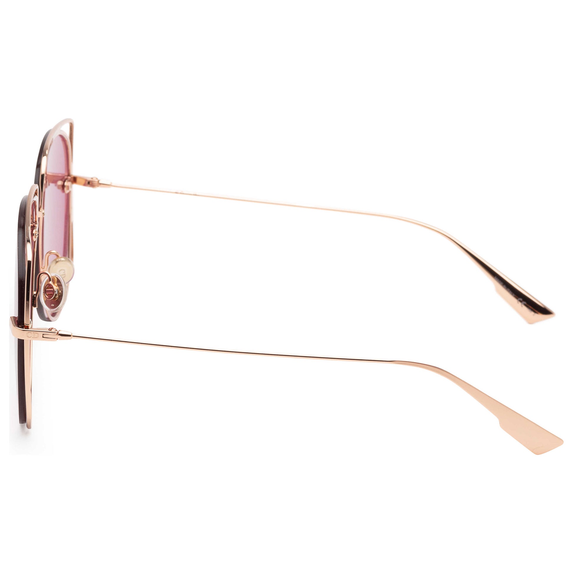 Left view of Christian Dior Stellaire Women's Sunglasses STELLAIR6S-0DDB-VC