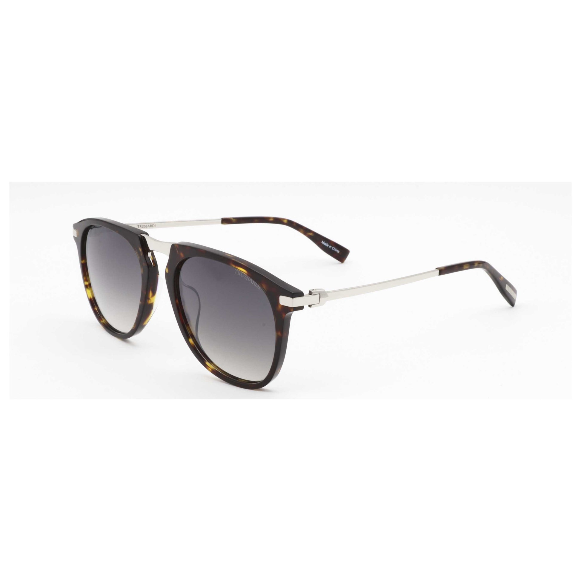 Front view of Trussardi Women's Sunglasses STR330F-0722B-55