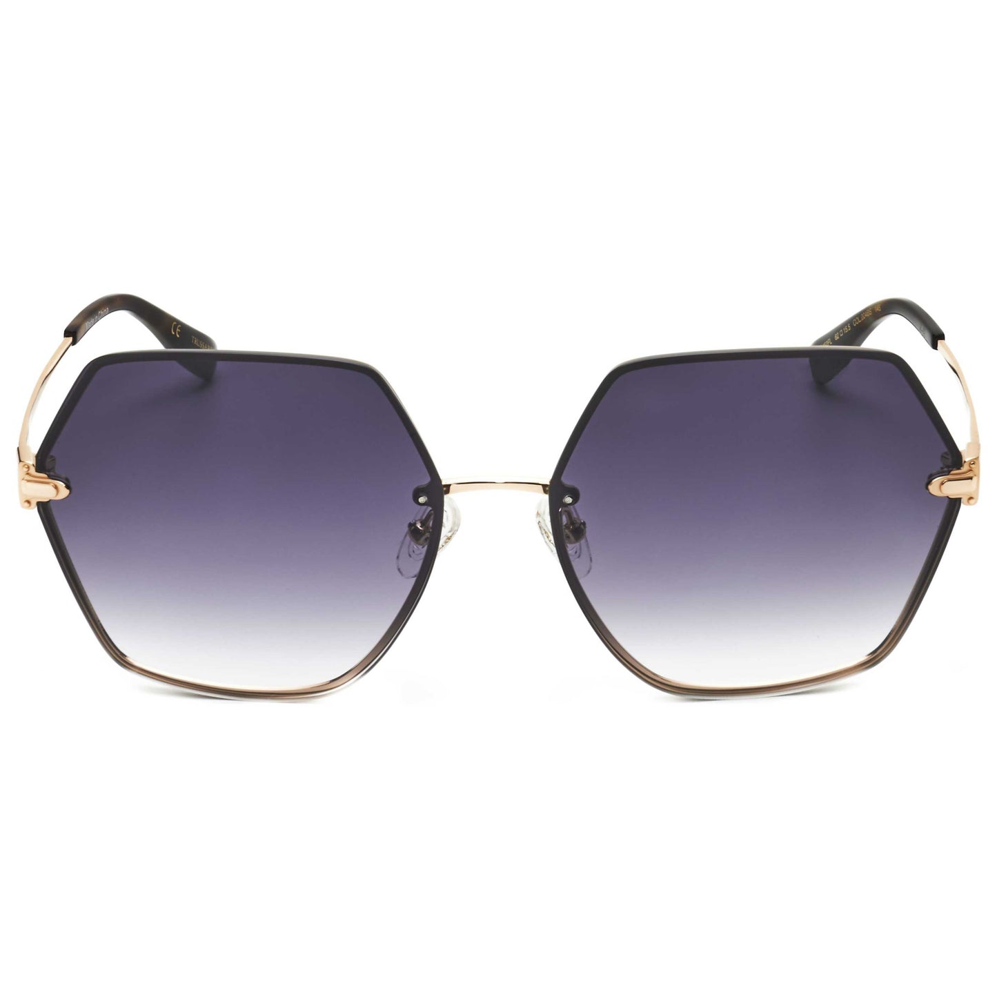 Trussardi Women's Sunglasses STR452FL-04BS-62 - Image #5