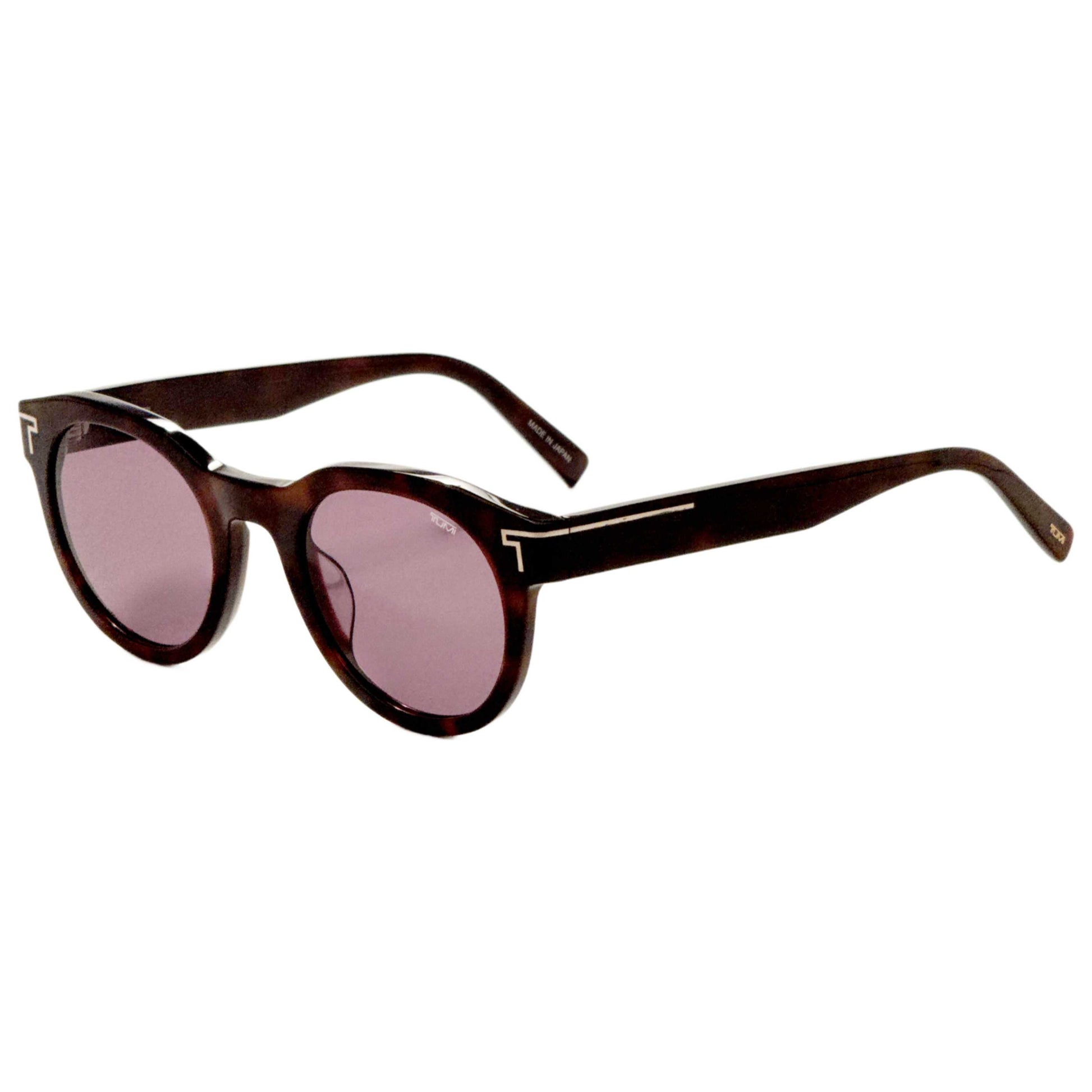 Front view of Tumi Unisex Sunglasses STU509-501HAV