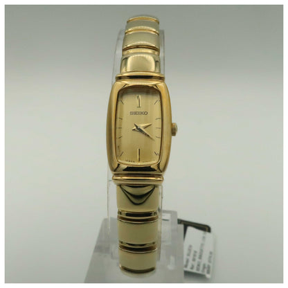 Front view of Seiko Baguette Women's Watch SUJE24-PO