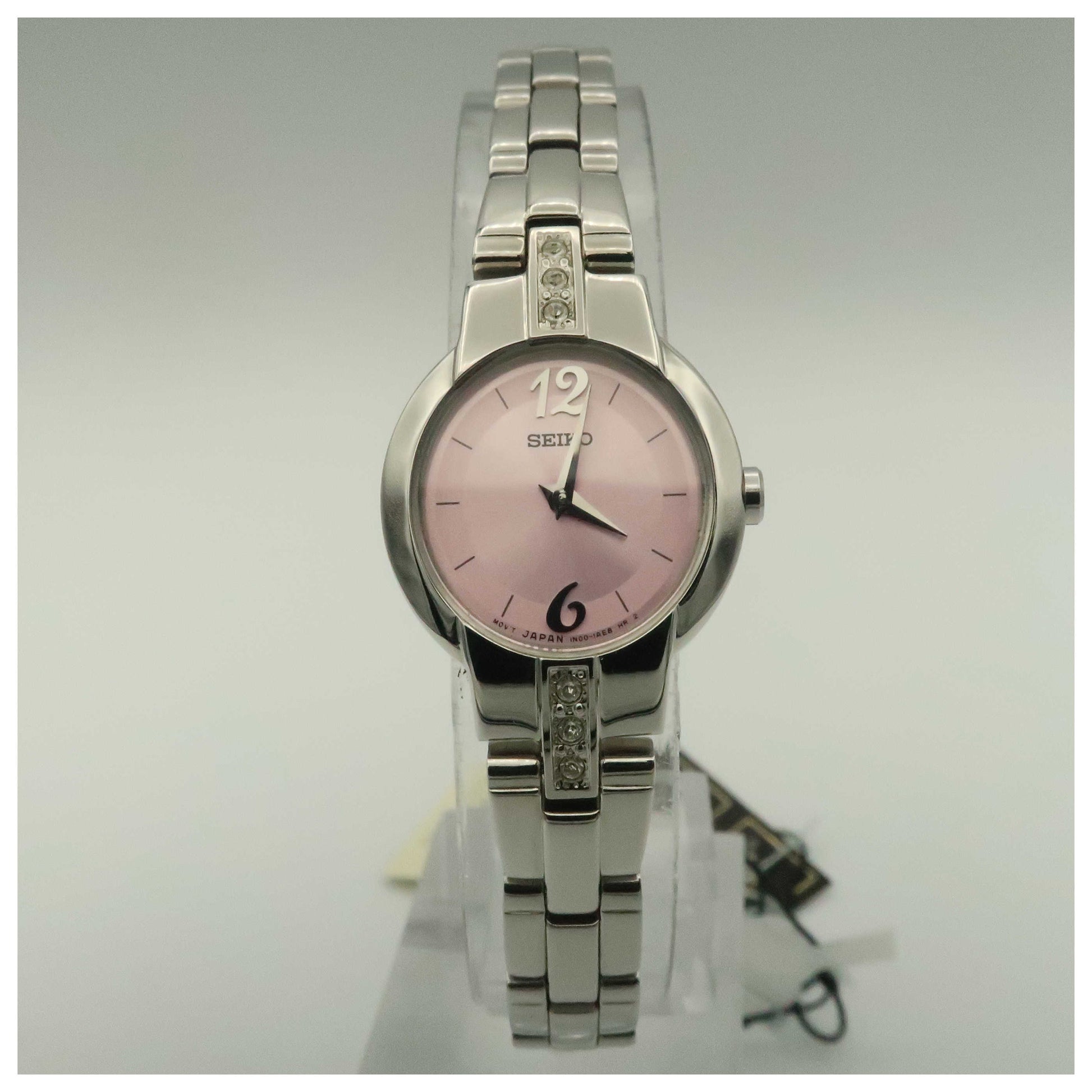 Front view of Seiko Dress Women's Japanese Quartz (Battery-Powered) Watch SUJG37-SD