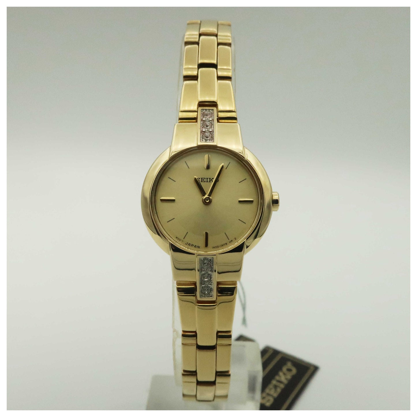 Front view of Seiko Dress Women's Japanese Quartz (Battery-Powered) Watch SUJG40-SDV