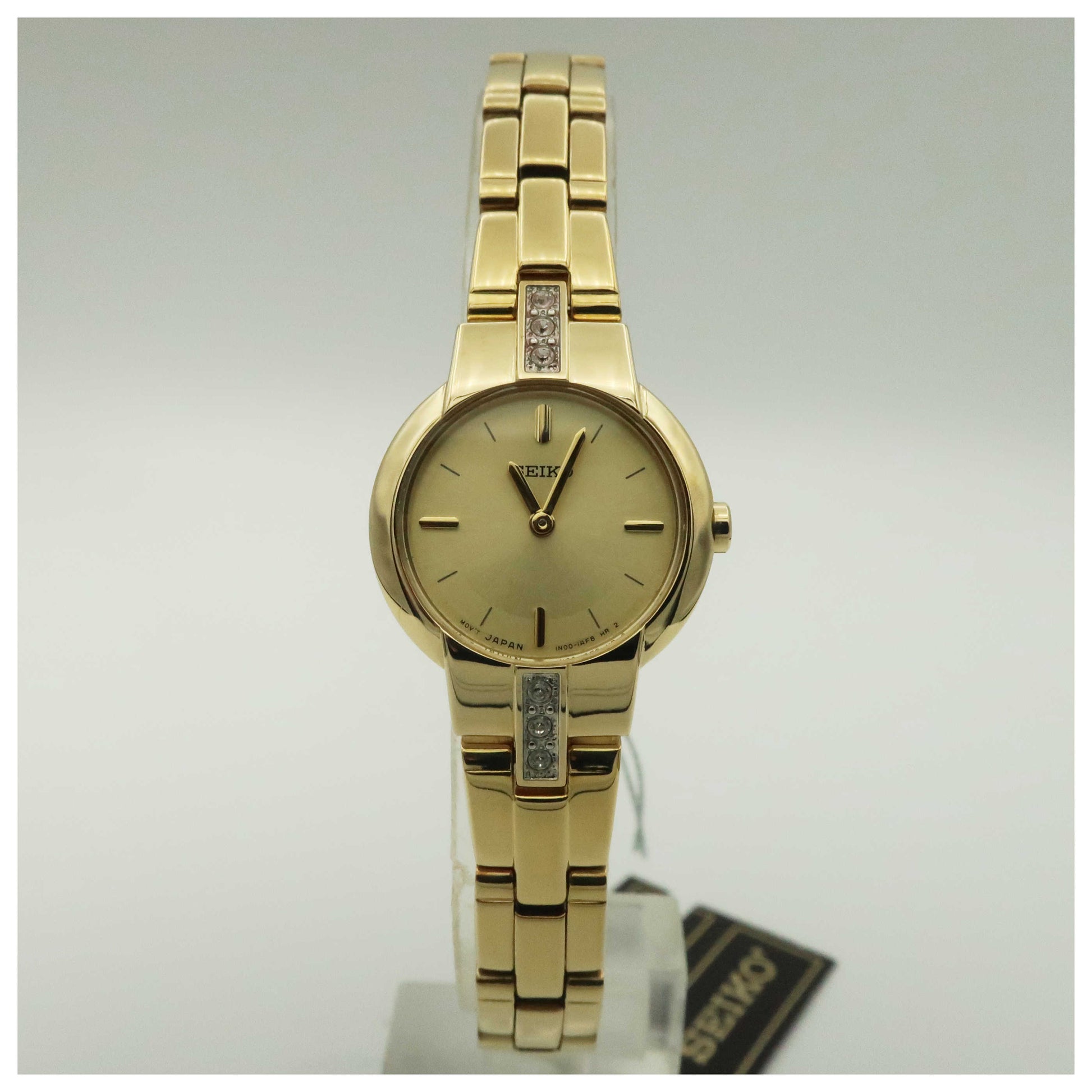 Front view of Seiko Dress Women's Japanese Quartz (Battery-Powered) Watch SUJG40-SDV