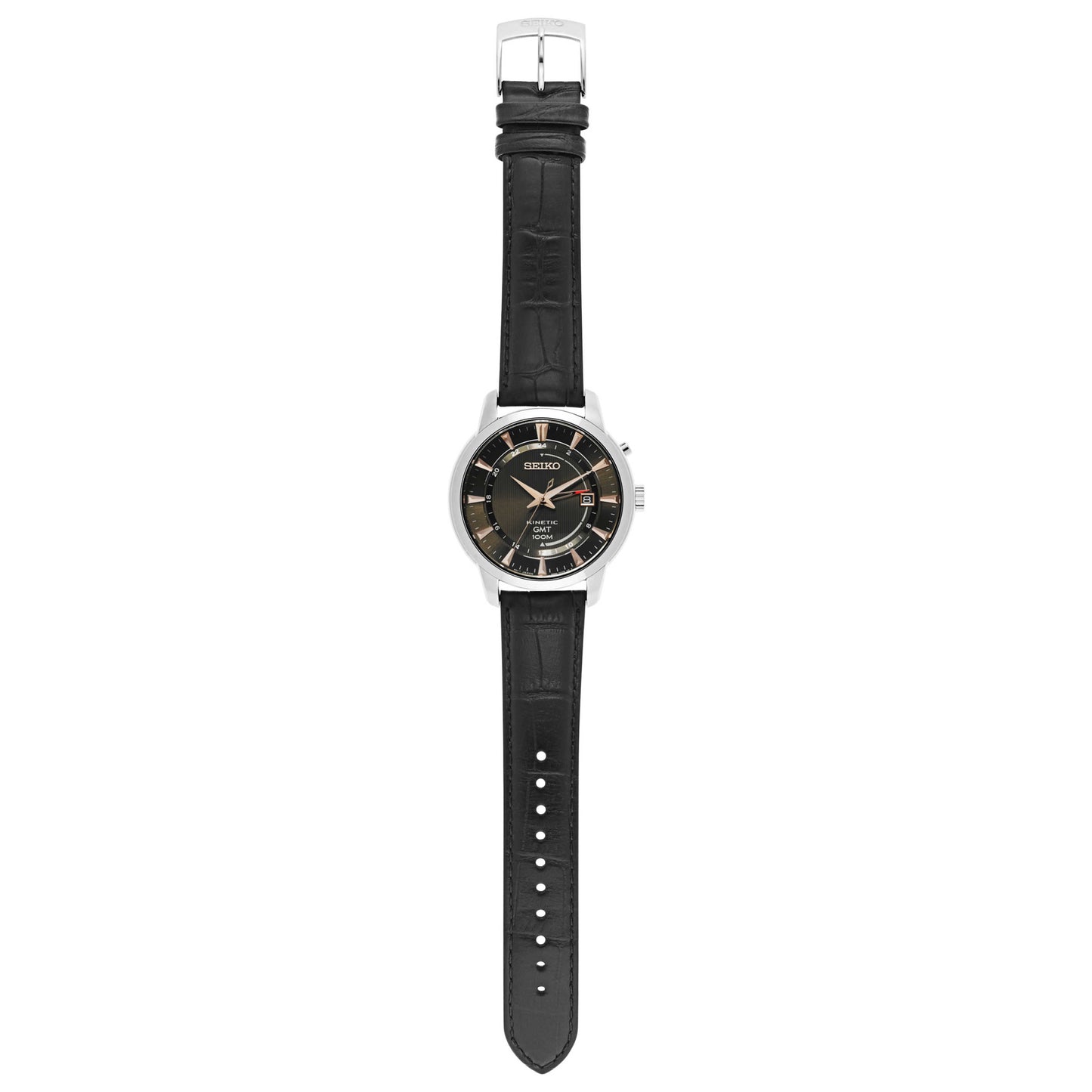 Seiko Core Men's Kinetic Powered/Autoquartz Watch SUN063 - Image #8