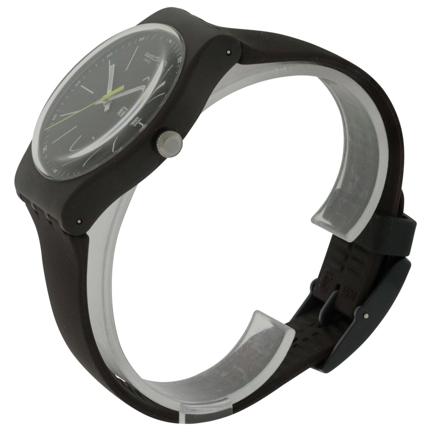 Swatch Blue Browny Men's Quartz Watch SUOC704 - Image #2