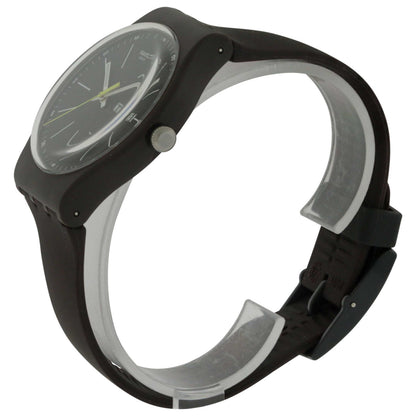 Swatch Blue Browny Men's Quartz Watch SUOC704 - Image #2