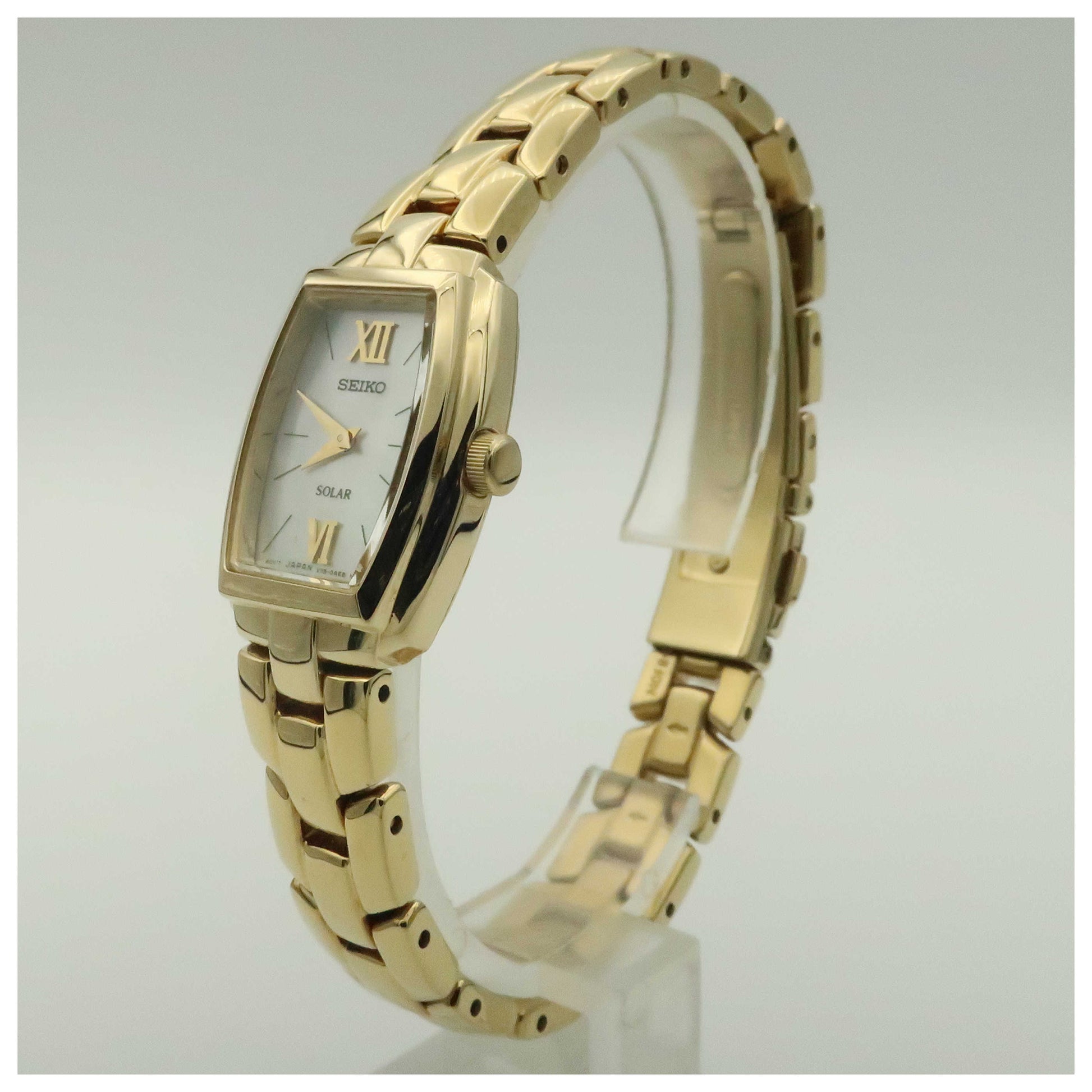 Seiko Solar Women's Solar Powered Quartz Watch SUP072P1-PO - Image #4