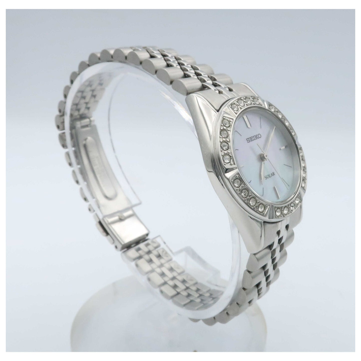 Seiko Solar Women's Solar Powered Quartz Watch SUP093-SDV - Image #3