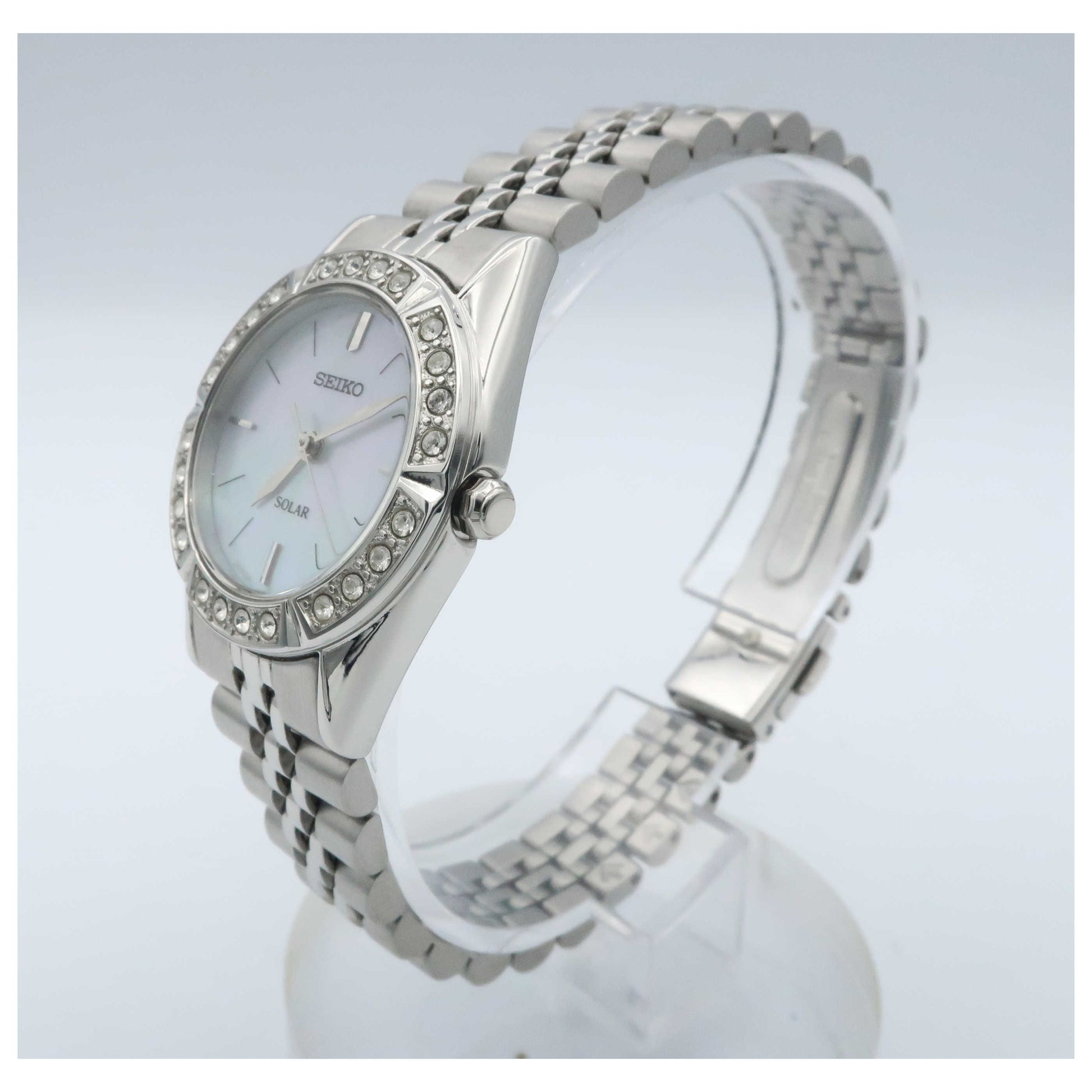 Seiko Solar Women's Solar Powered Quartz Watch SUP093-SDV - Image #4