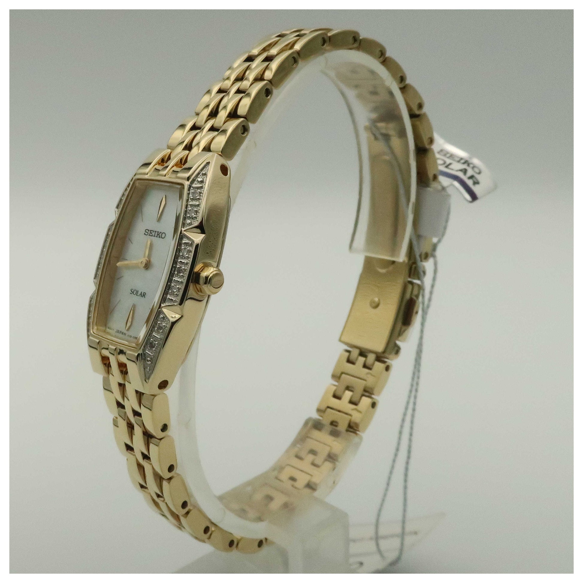 Seiko Solar Women's Solar Powered Quartz Watch SUP156-SDV - Image #4