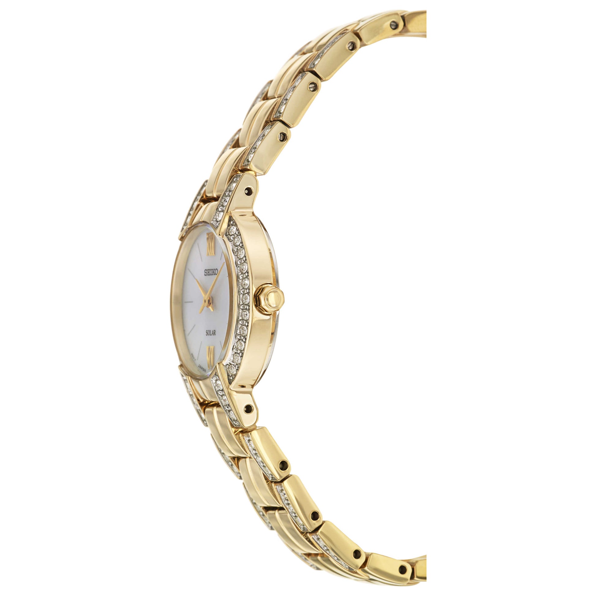 Seiko Solar Women's Solar Powered Quartz Watch SUP200 - Image #4