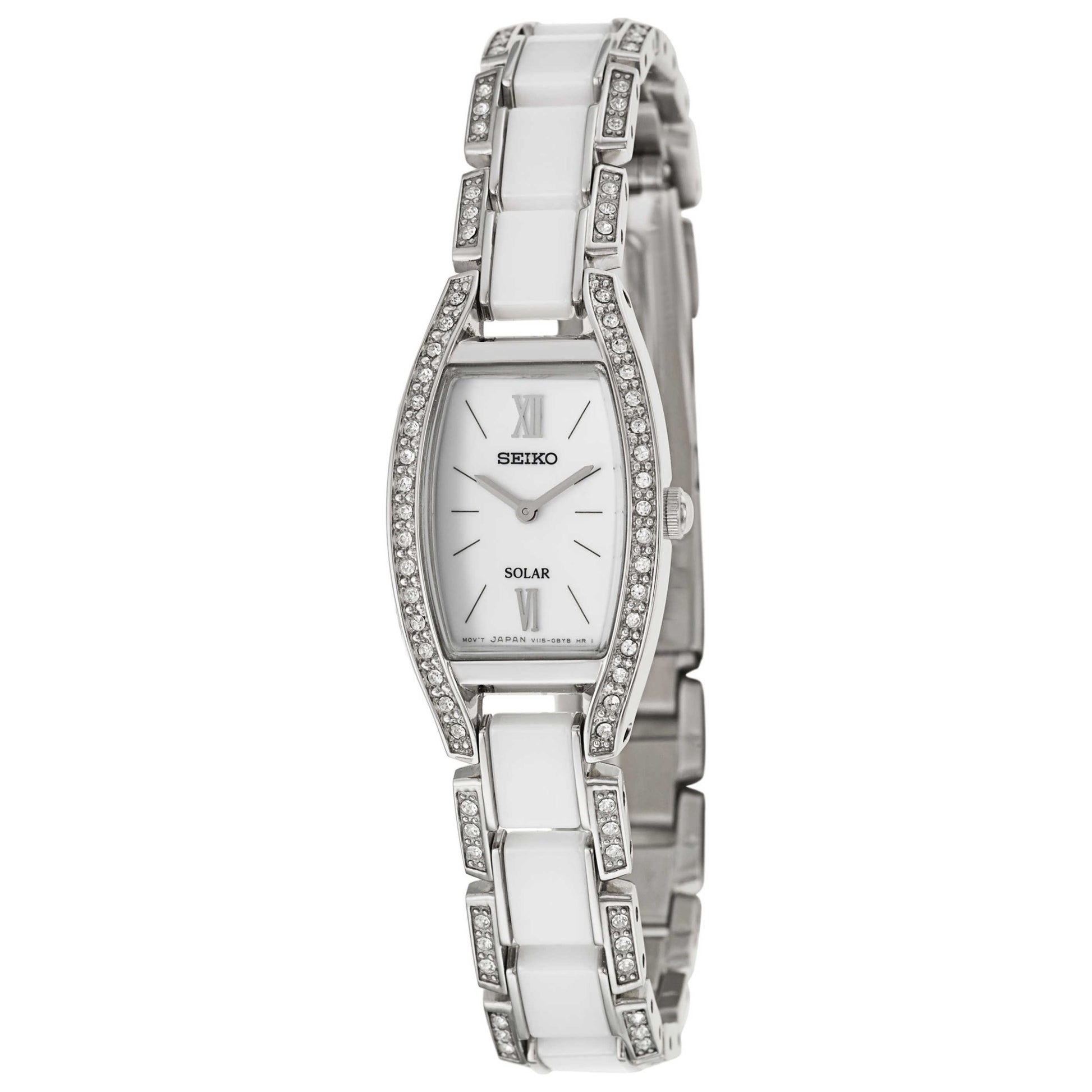 Front view of Seiko Core Women's Solar Powered Quartz Watch SUP221