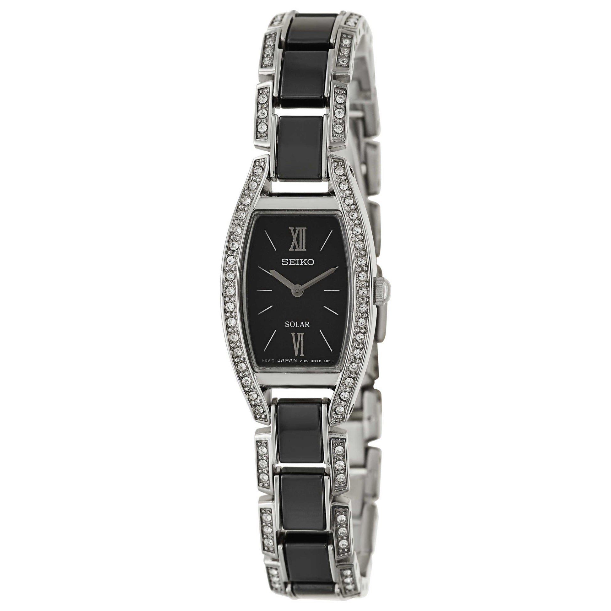 Front view of Seiko Core Women's Solar Powered Quartz Watch SUP223
