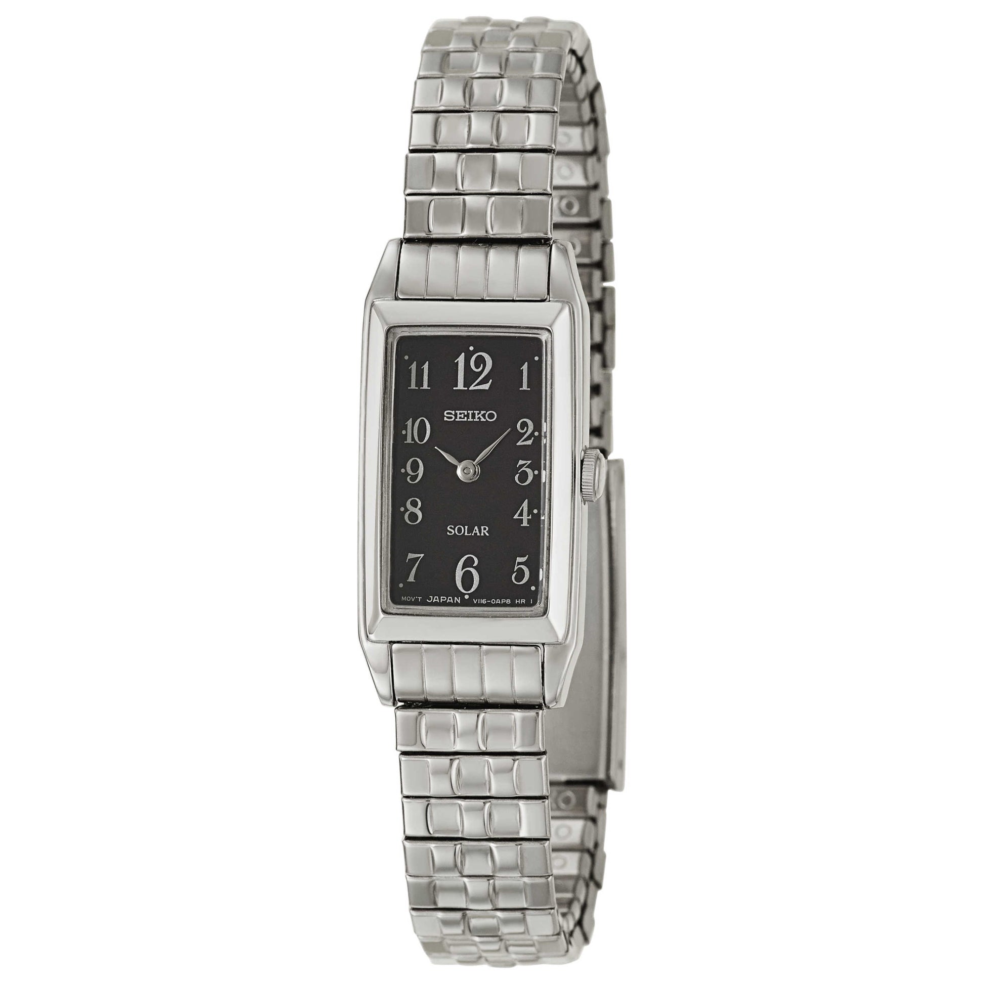 Front view of Seiko Core Women's Solar Powered Quartz Watch SUP227