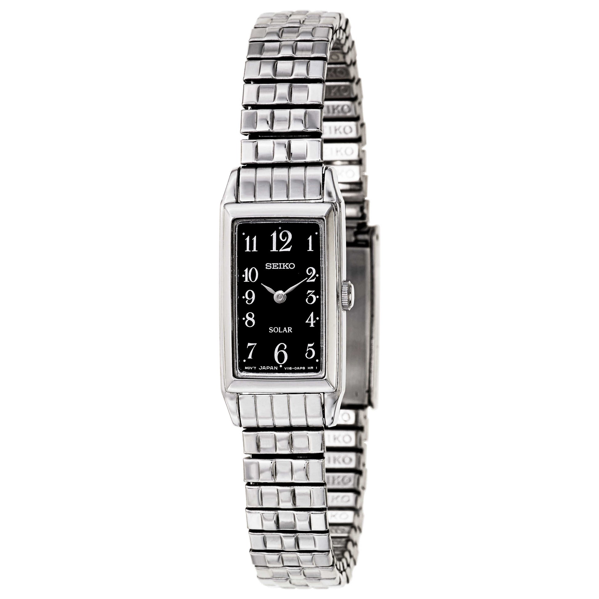 Front view of Seiko Core Women's Solar Powered Quartz Watch SUP241