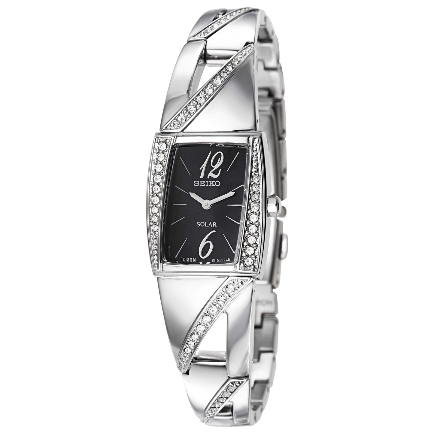 Front view of Seiko Core Women's Solar Powered Quartz Watch SUP245
