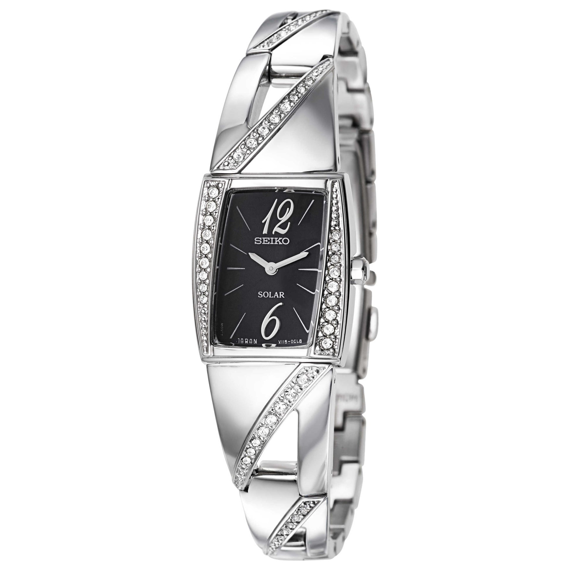 Front view of Seiko Core Women's Solar Powered Quartz Watch SUP245