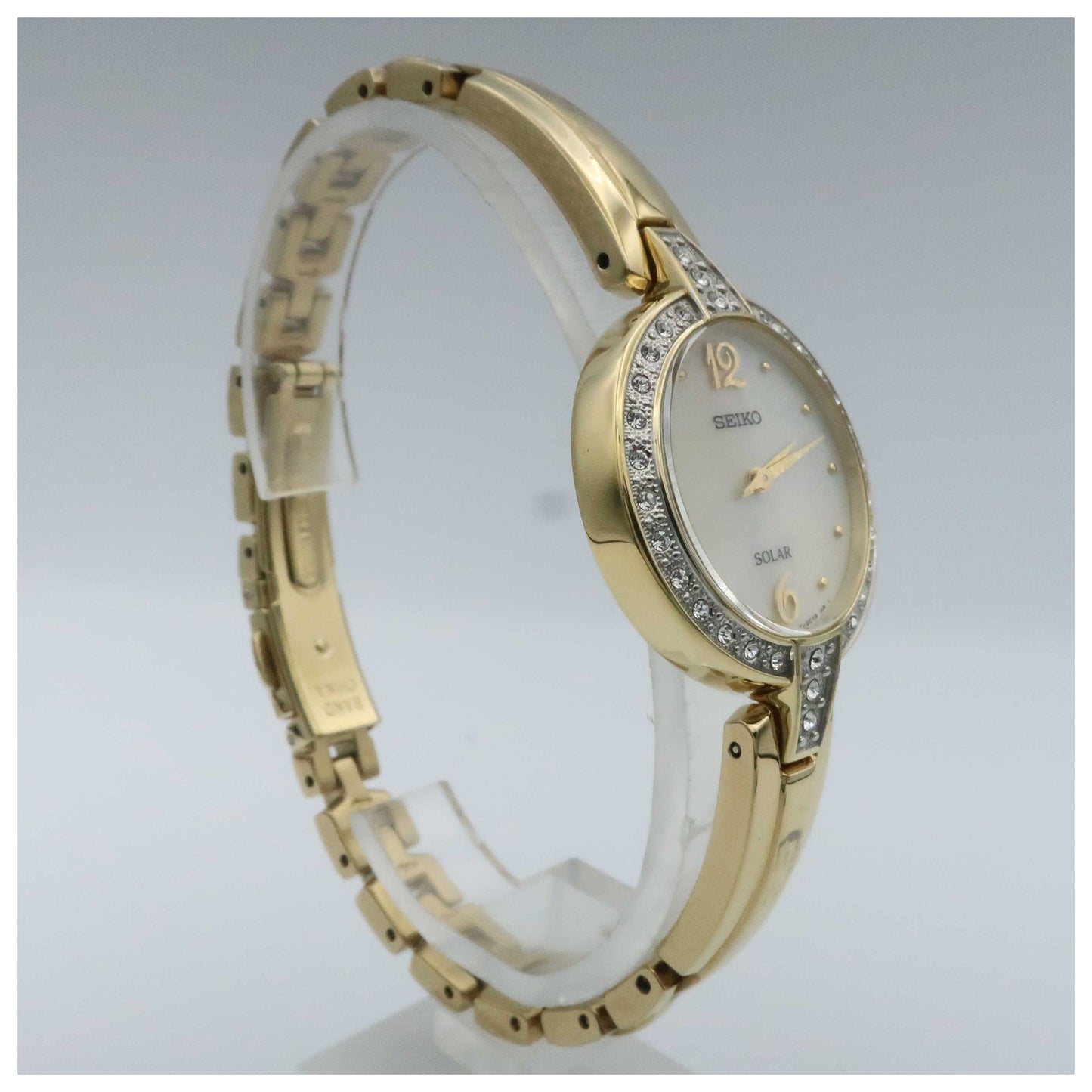 Seiko Core Women's Solar Powered Quartz Watch SUP290-PO - Image #3