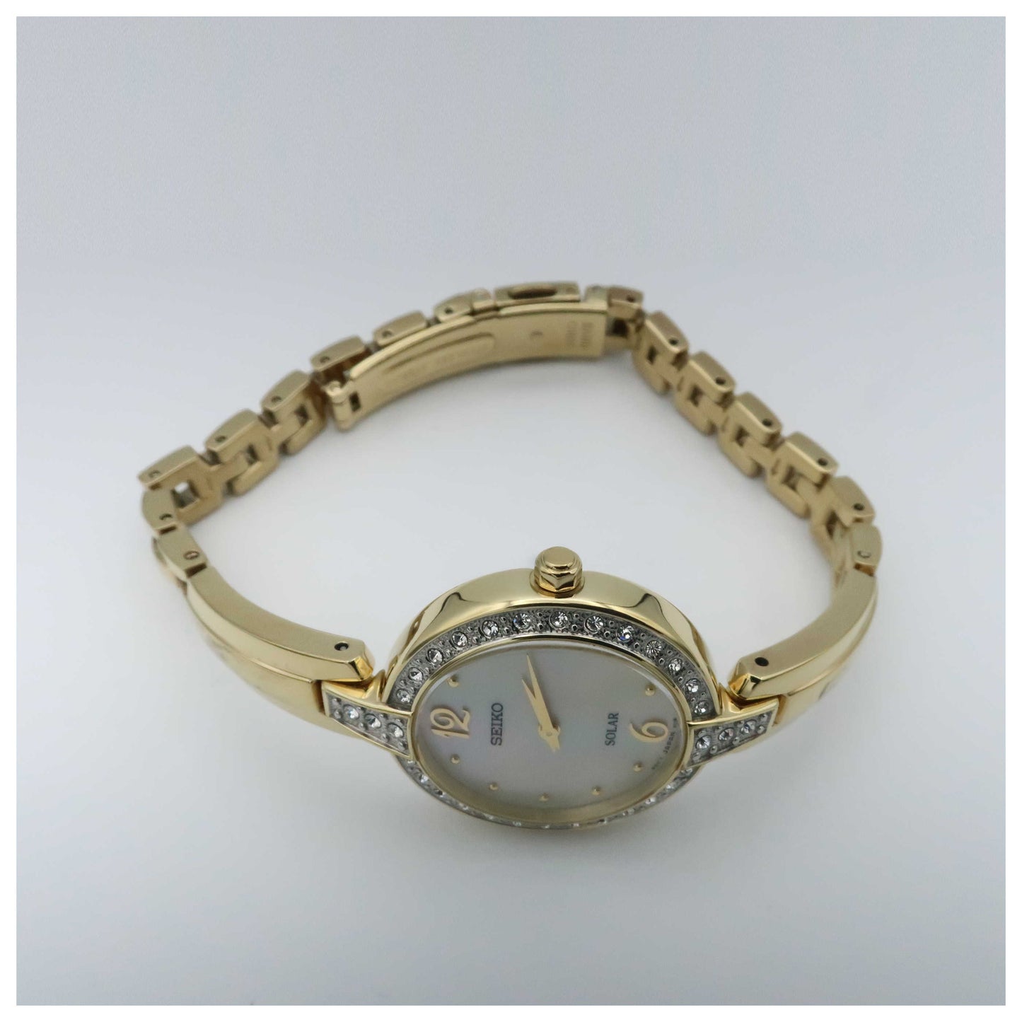 Seiko Core Women's Solar Powered Quartz Watch SUP290-PO - Image #8